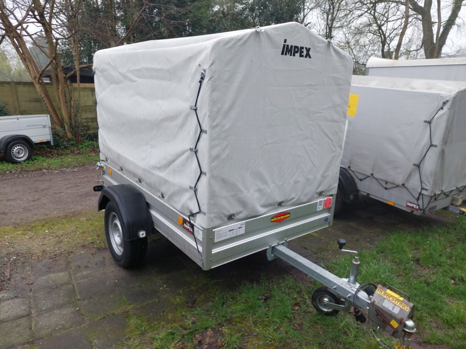 Kar 121 Huif aanhanger standaard (210x130x136)