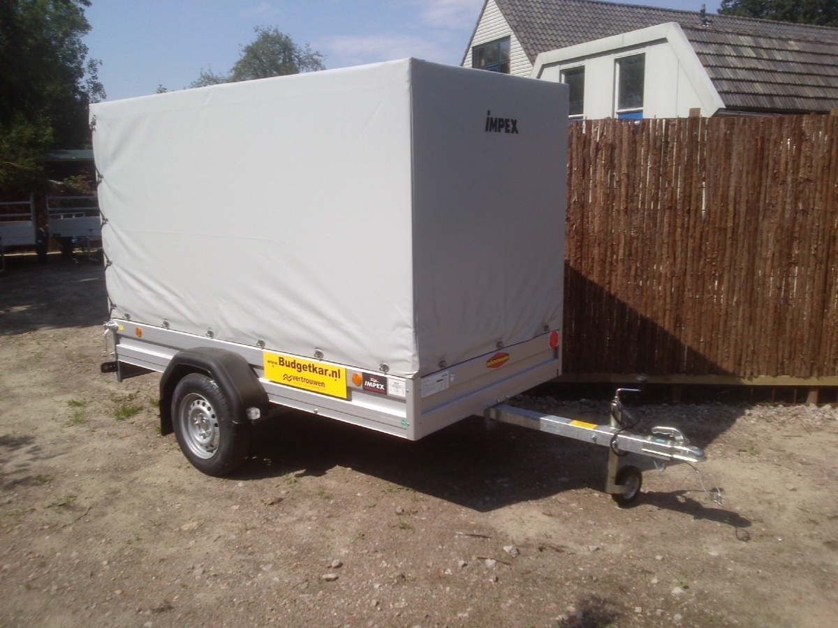 Kar 122 Huif aanhanger standaard (250x125x150)