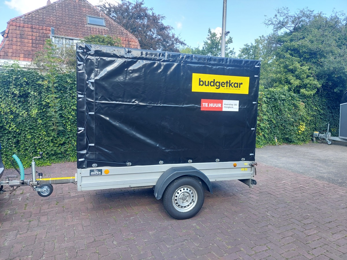 Kar 622 Huif aanhanger standaard hoog (250x125x175)